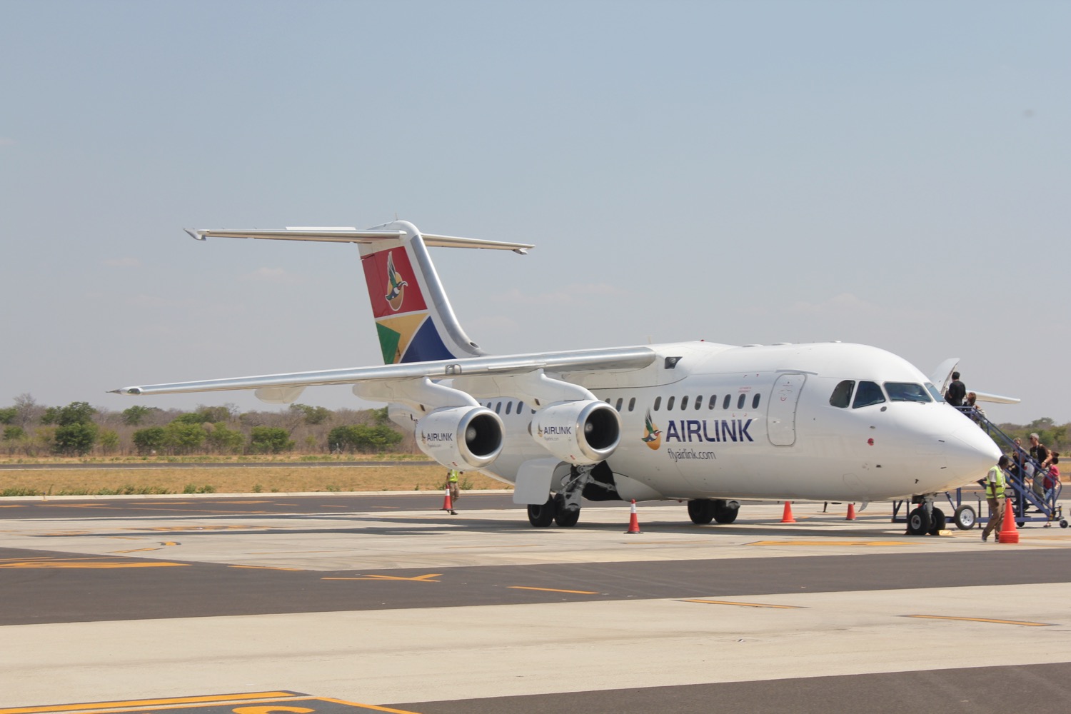 Airlink lands in Victoria Falls