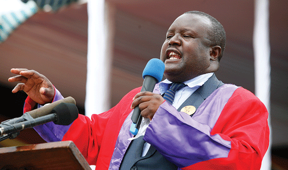 Chief Charumbira's presidential bid opposed