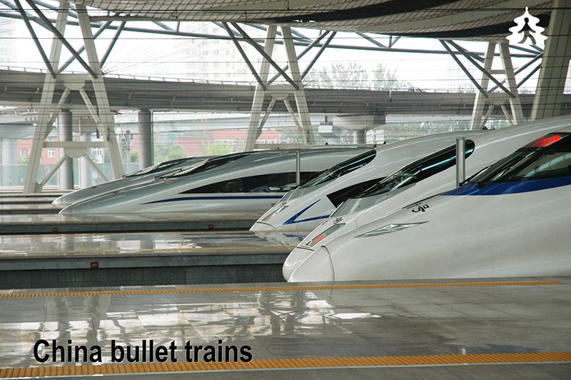 China Railways officials jet in