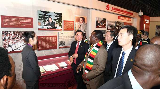 Mnangagwa calls for strategic partnership with Communist Party