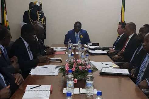 Mnangagwa updated on Beitbridge upgrade progress