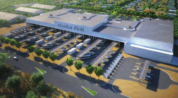 Egodini Mall construction jobs to open next month
