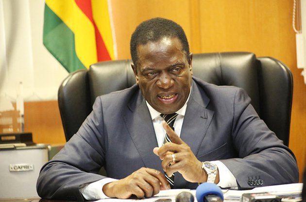 'Stop moaning about sanctions,' says Mnangagwa