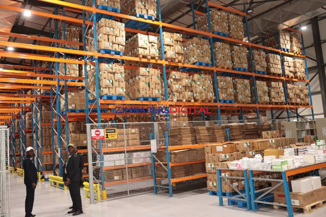 Mnangagwa commissions NatPharm warehouse