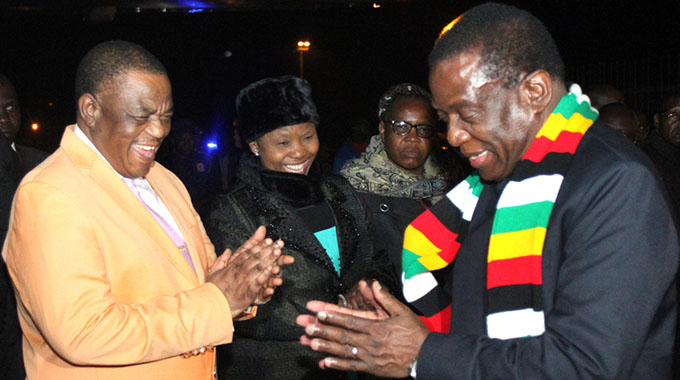 Mnangagwa in Qatar for official visit