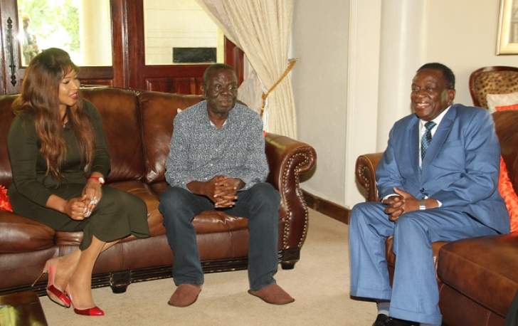 Tsvangirai begged to see Mnangagwa