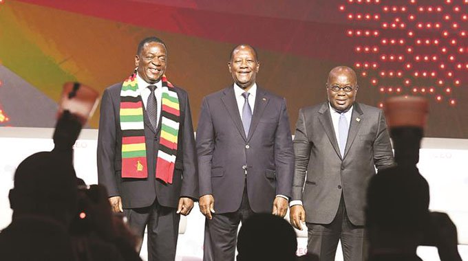 Mnangagwa outlines Zimbabwe's new dawn to investors