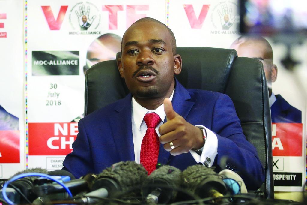 Chamisa scorns Mnangwgwa's land offer to Trump