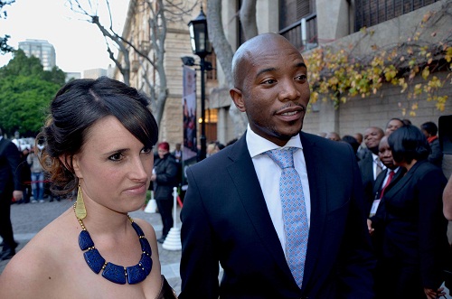 South Africa's Maimane backs Chamisa