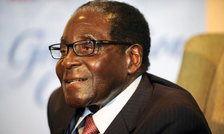 Mugabe flies into bomb storm