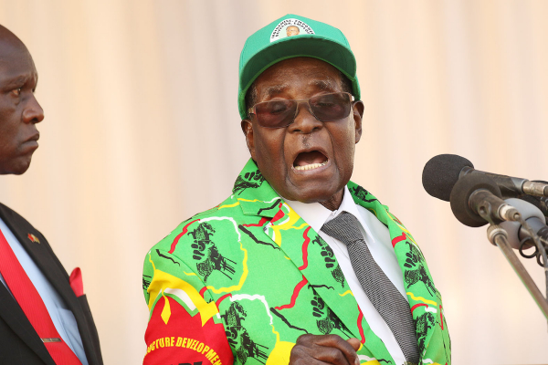 Mugabe breathes fire in court