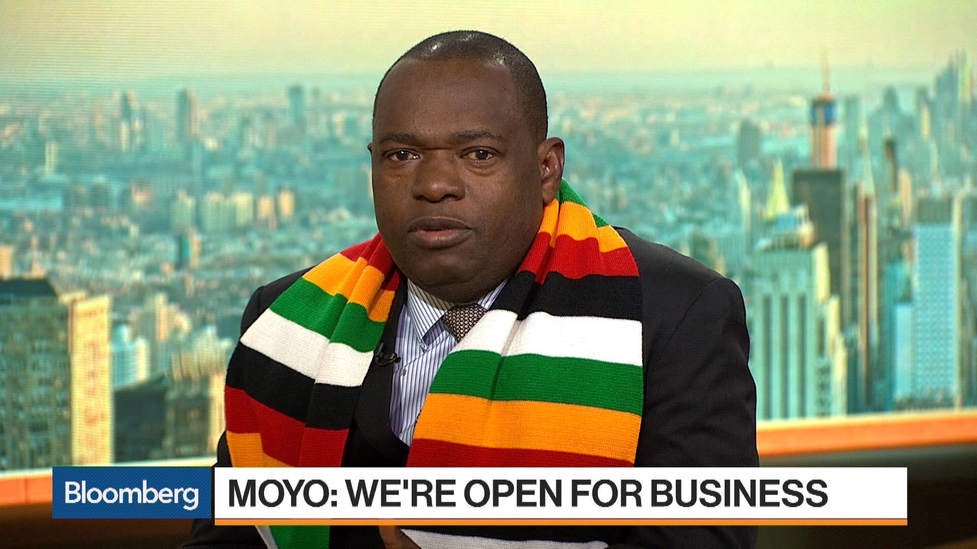 WATCH: General Moyo says Zim is open for business