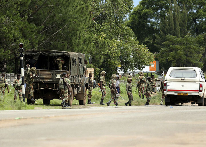 Army deployed to Bulawayo streets