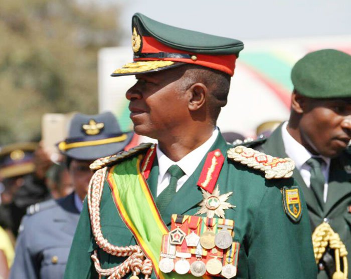 Zimbabwe military chief orders high alert