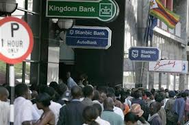 Panic withdrawal hit Zimbabwe banking sector