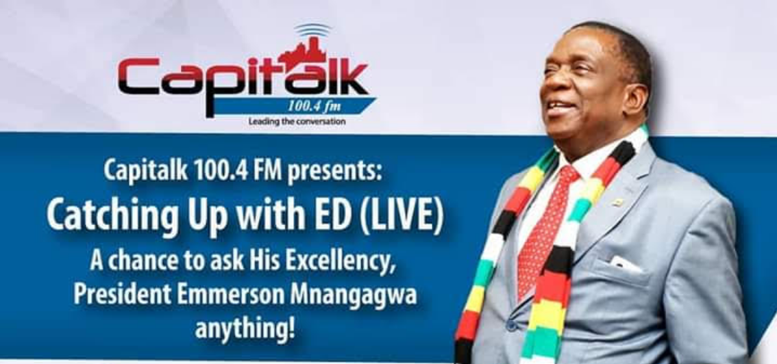 Mnangagwa engages Capitalk FM listeners live