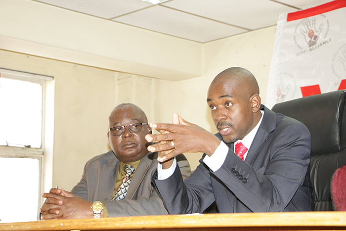  Chamisa target crooks surrounding Mnangagwa