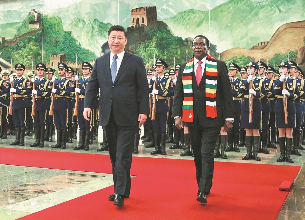  Mnangagwa signs 3 more 'mega' deals with China