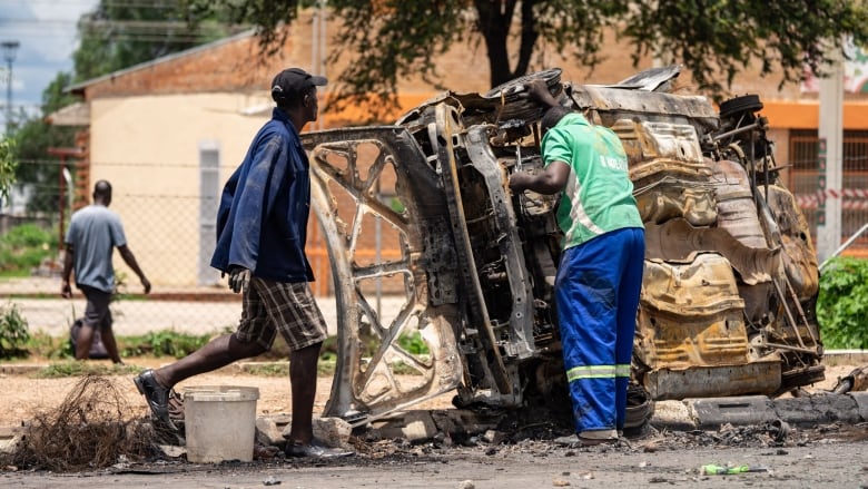 Ox-drawn plough looter arrested as police pursue looters countrywide