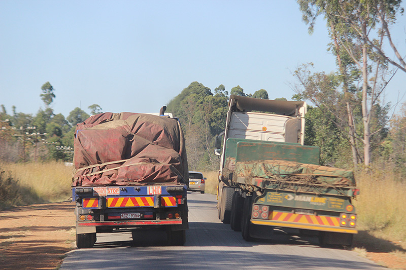 Beitbridge-Chirundu Road on track