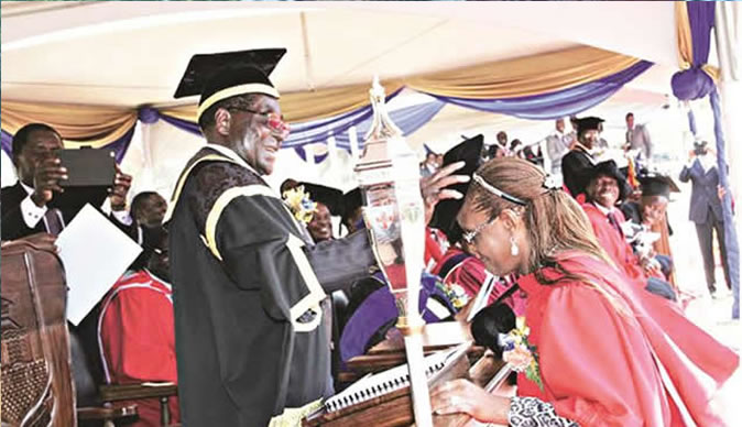 Nyagura suspended over Grace Mugabe PhD