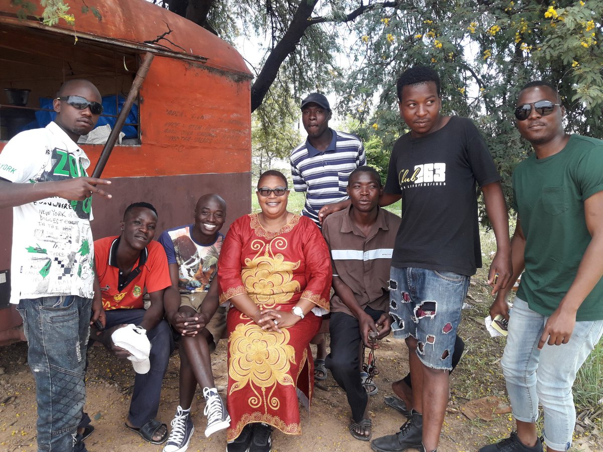 Khupe knocking on doors