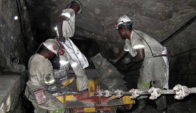 Blanket Mine gold output up