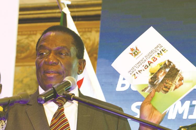 Mnangagwa's $3bn FDI yet to be earned