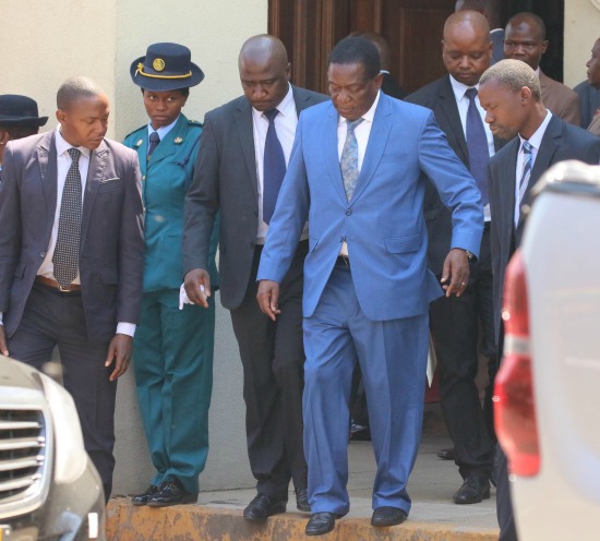 Mnangagwa visits Namibia