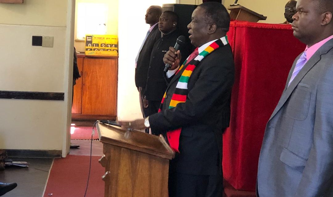  Mnangagwa's dialogue initiatives aren’t genuine, says Muzorewa