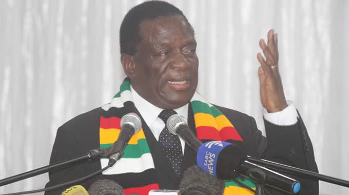 Mnangagwa says will protect property rights