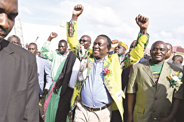 Zanu-PF youth plot Mnangagwa interface rally