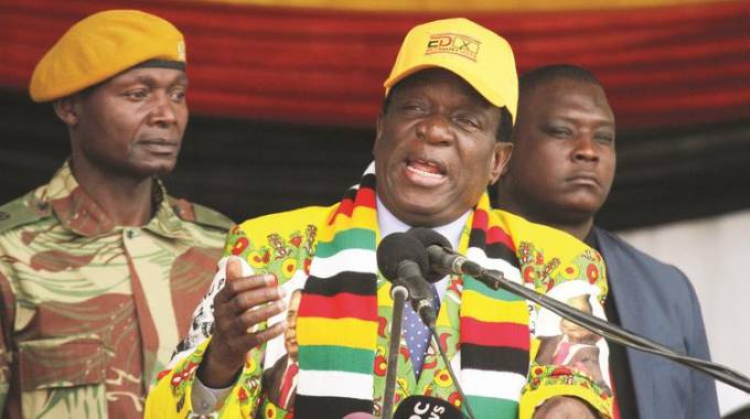 Zimbabwe army to review Mnangagwa's security