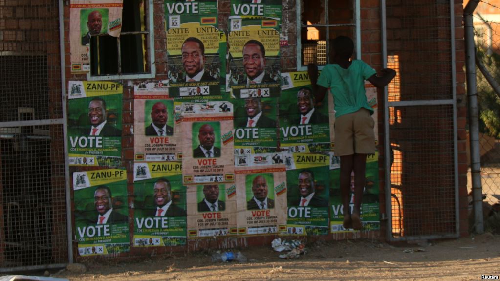 Tempers flare over defaced election posters