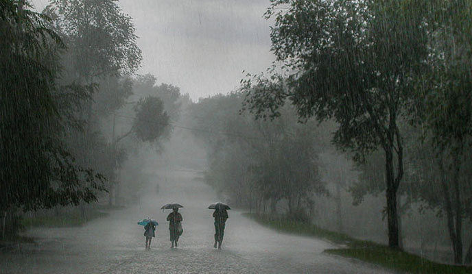 Met dept predicts heavy rains