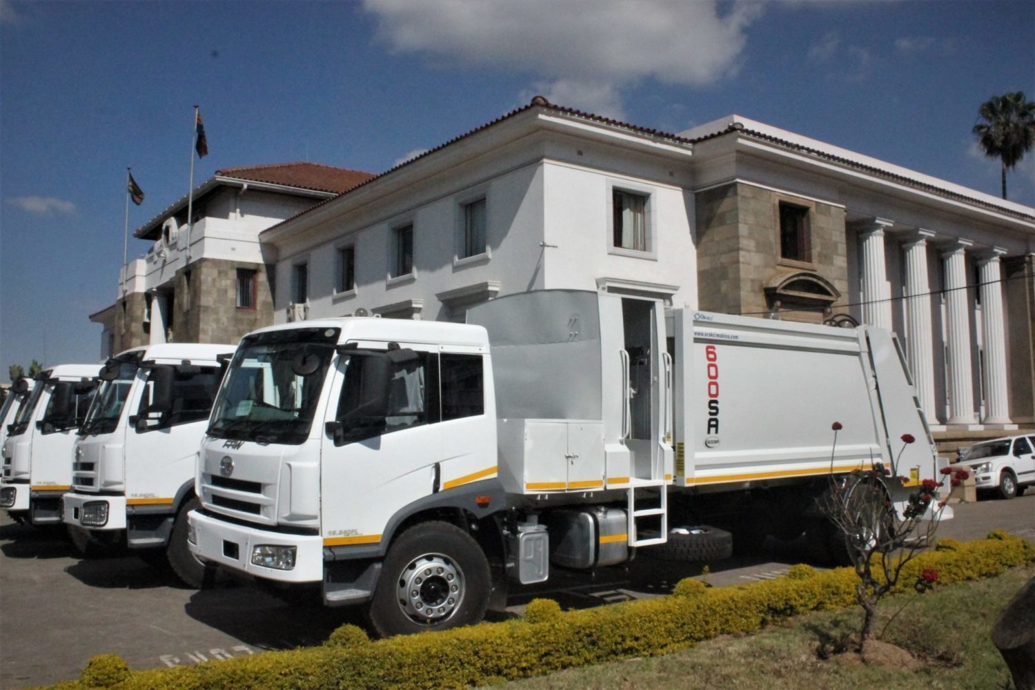 Harare council takes delivery of wrong refuse trucks