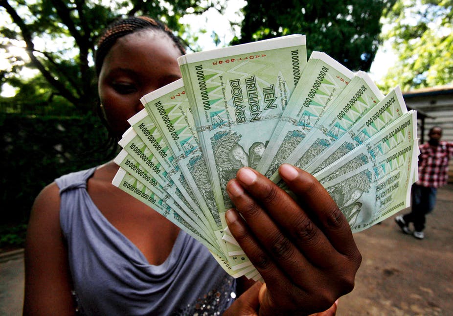 Zimdollar plunges after weekend gains